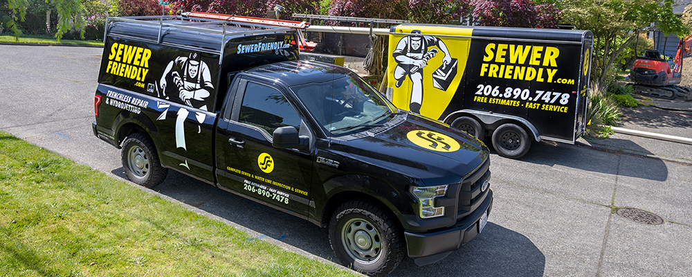 Sewer Friendly provides 24/7 emergency service throughout the greater Seattle metropolitan area.