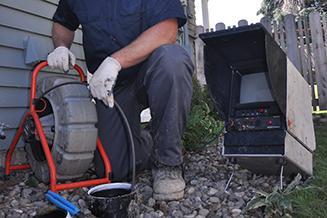 Seattle area Sewer line camera inspection scope service