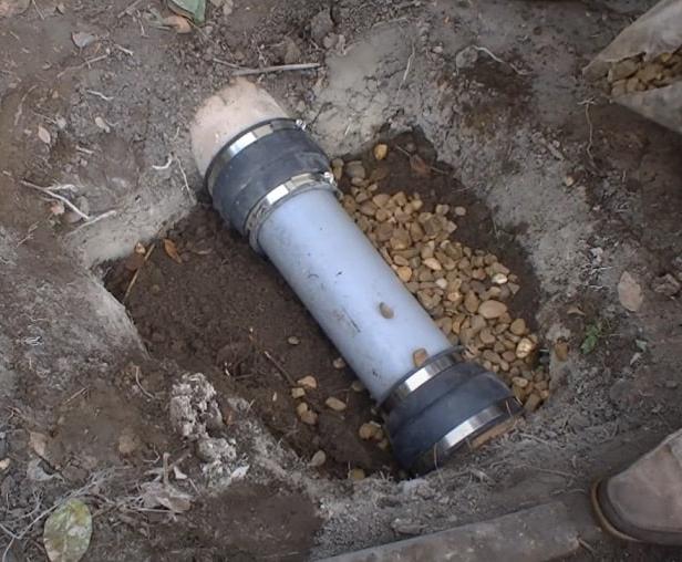 sewer line spot repair